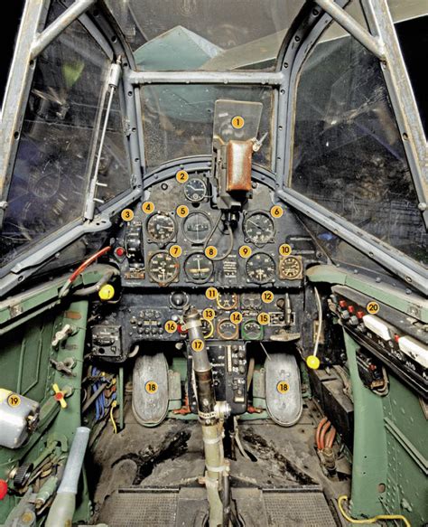 Messerschmitt Bf 109E cockpit - Aviation Classics