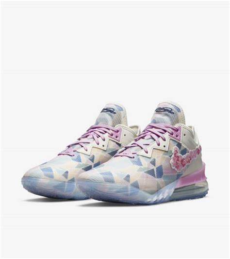 LeBron 18 Low x atmos 'Cherry Blossom' Release Date. Nike SNKRS IN