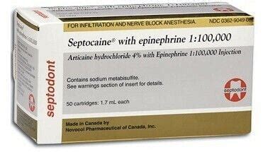 Septocaine - Septodont, Prestige Dental Products