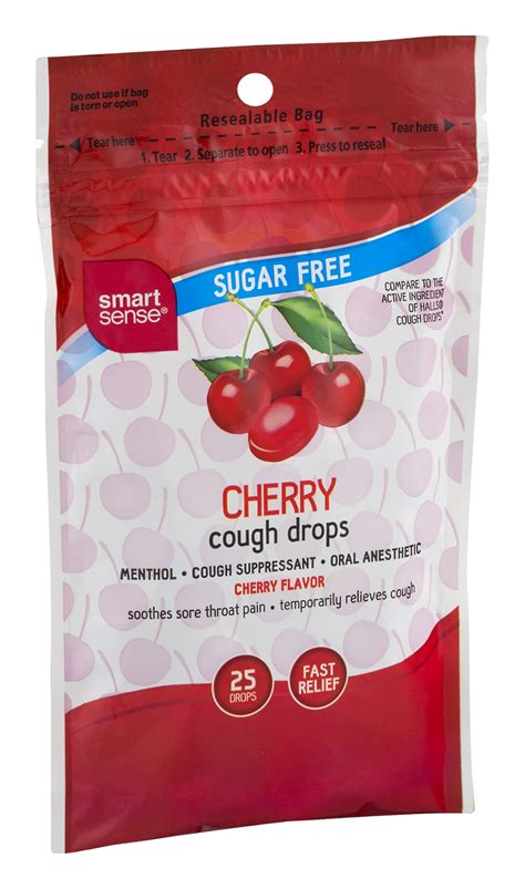 Smart Sense Sugar Free Cherry Cough Drops 25.0 CT | Shop Your Way: Online Shopping & Earn Points ...