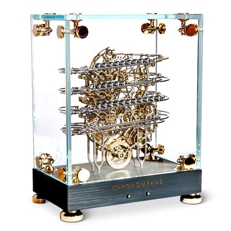 The Physicist's Perpetual Motion Clock - Hammacher Schlemmer