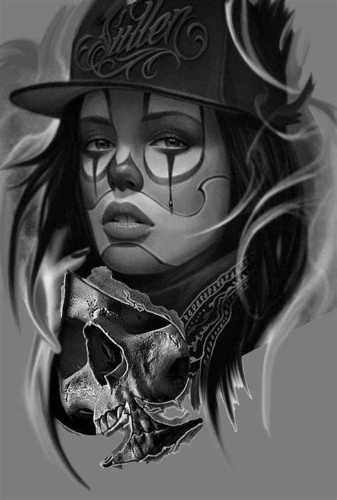 Pin by Zlatka Moljk on Black in 2020 | Chicano art tattoos, Chicano ...