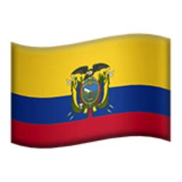 Ecuador Emoji (U+1F1EA, U+1F1E8)