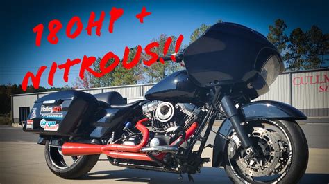 HARLEY DAVIDSON DRAG BAGGER 180HP + Nitrous! "Pennywise" - YouTube