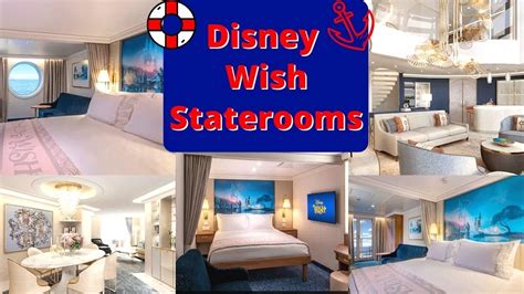 Disney Wish Staterooms Tour | What Each Disney Wish Stateroom Offers ...