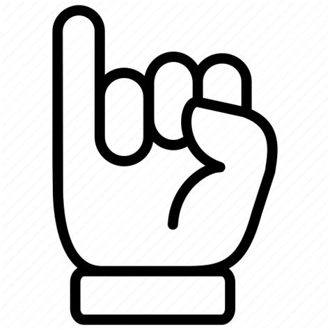 Finger, gesture, hand, pinkie, promise, touch icon - Download on Iconfinder