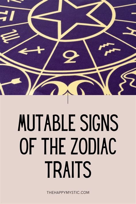 Mutable Signs of the Zodiac Traits | Zodiac traits, Birth chart astrology, Natal charts