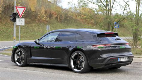 Porsche Taycan Cross Turismo Electric Wagon Spotted With No Camouflage