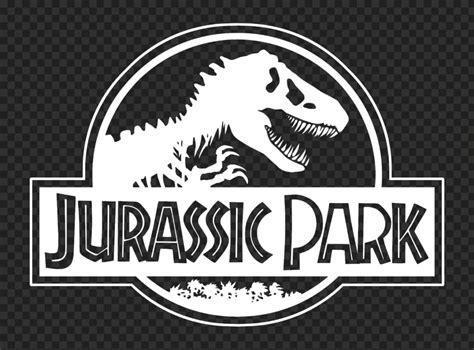 HD Jurassic Park White Logo PNG | Citypng