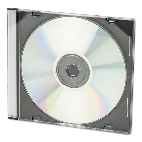 CD/DVD Polystyrene Thin Line Storage Case by Innovera® IVR85826 - OnTimeSupplies.com