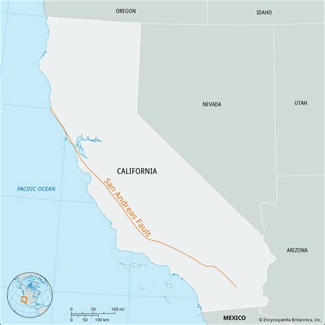 San Andreas Fault | California, Earthquakes, Plate Tectonics | Britannica