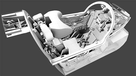 Images of the external MiG-23 cockpit model shared on RAZBAM's twitter : DCSExposed