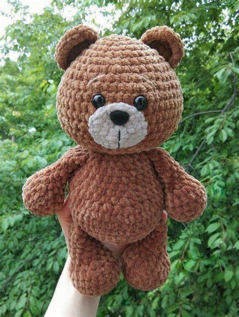 Crochet plush bear free pattern – Suzy’s Fashion – Du liebst Schmuck ...