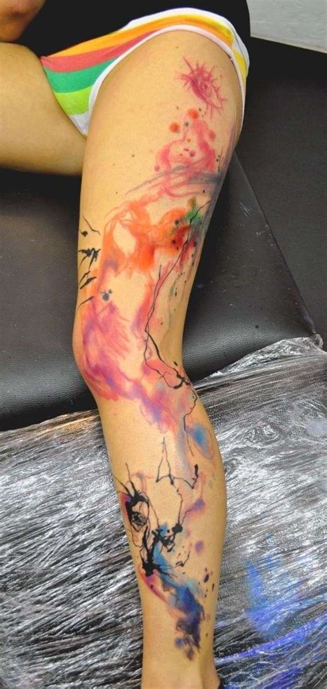 Watercolor tattoo - Breathtaking Watercolor Tattoos You've Gotta See - TattooViral.com | Your ...