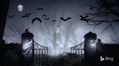 Halloween Graveyard Wallpapers on WallpaperDog