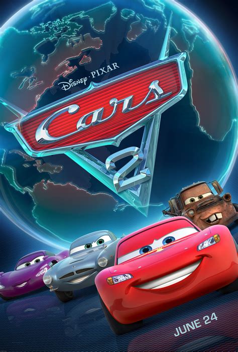 CARS 2 Movie Poster SUPER Movie Posters