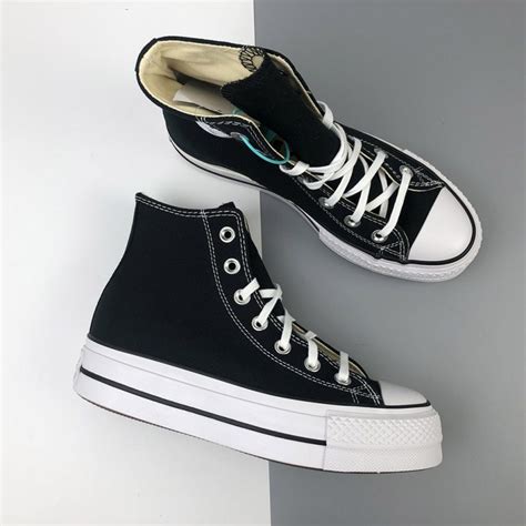 Converse Chuck Taylor All Star Platform High Top Black For Sale – The Sole Line