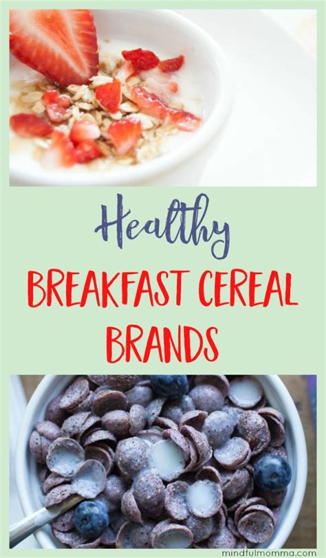 Guide to Healthy Breakfast Cereal Brands For Kids