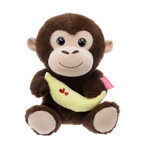 Holiday Home Monkey with Banana Plush, 1 ct - Kroger