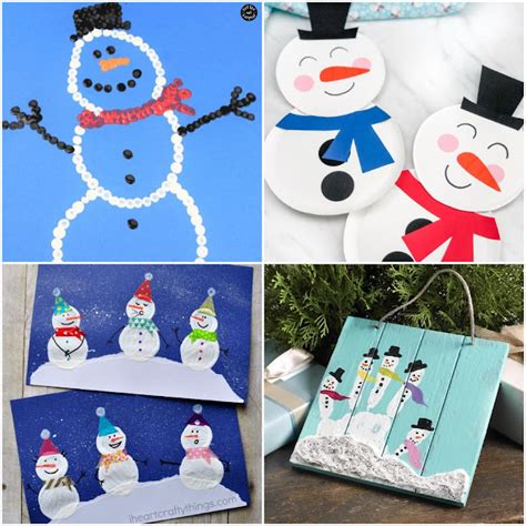 15 of the Best Snowman Crafts for Kids to Make