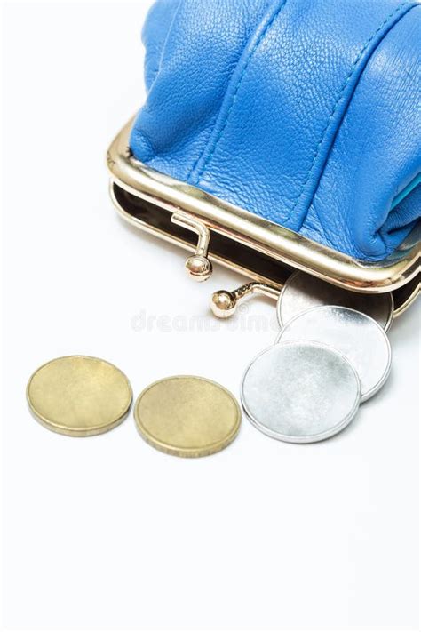 Wallet with coins stock image. Image of finance, money - 58052721