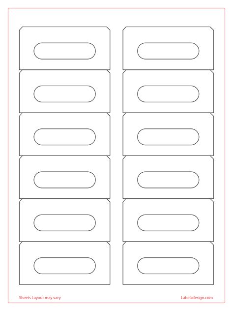 3.5 x 1.6562 Inch Audio Cassette Tape Labels - Labelsdesign.com