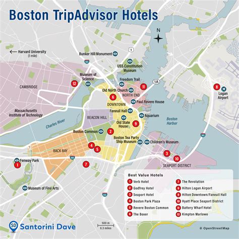 BOSTON HOTEL MAP - Best Areas & Places to Stay