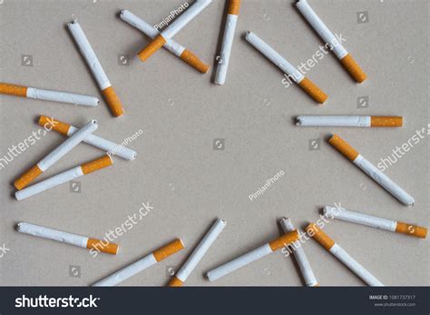 Cigarette Background Smoke Smoking Tobacco Addiction Stock Photo ...