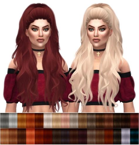 The sims 4 custom content hair pack - cadaso