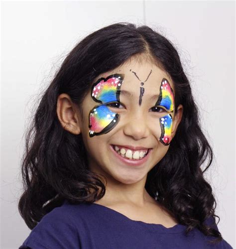 Butterfly Face Painting For Kids