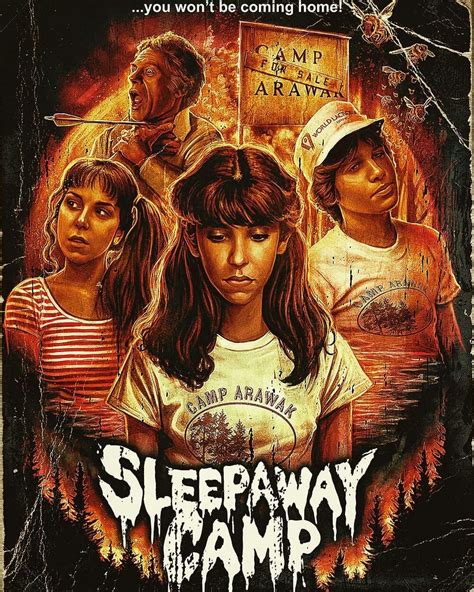 Sleepaway Camp (1983) | 1980s horror movies, Horror movies, Horror movie posters