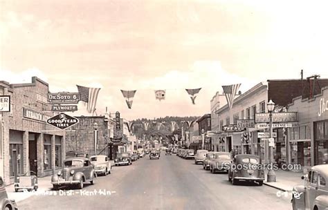 Business District - Kent, Washington WA Postcard | OldPostcards.com