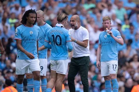 Pep Guardiola gives injury update on three Man City players ahead of Crystal Palace match ...