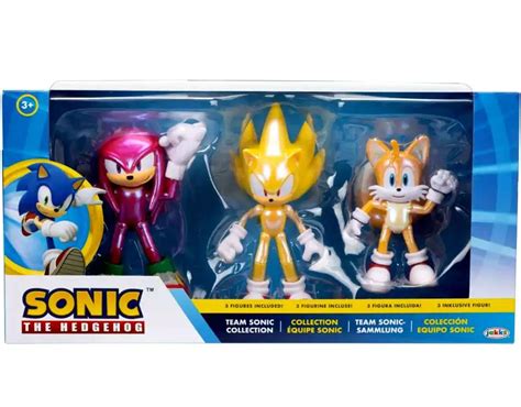 Sonic The Hedgehog Team Sonic Collection Super Sonic, Tails Knuckles ...