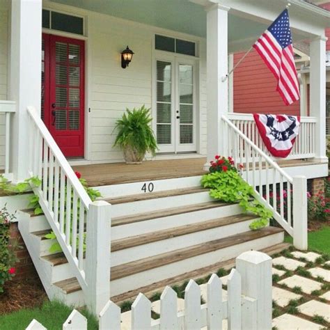 Best 105 Front Porch Steps ideas on Pinterest | Porch steps, Front entrances and Front porches