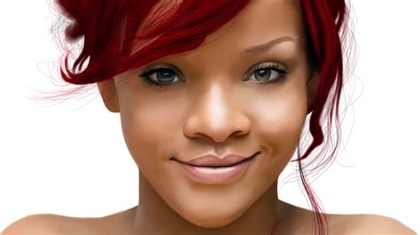 Rihanna painting by Art-Gem on DeviantArt