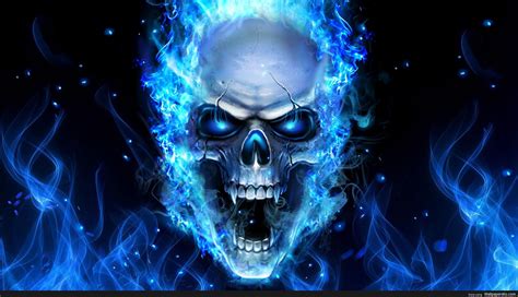 Fire Skull Desktop Wallpapers - Wallpaper Cave