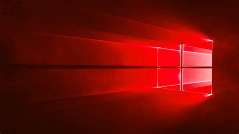 Windows 11 Desktop Red