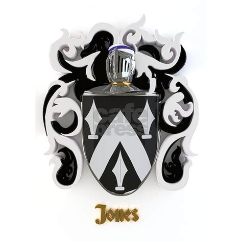 Jones Family Crest /Coat of Arms Patch by Insigniis-Heraldry - CafePress