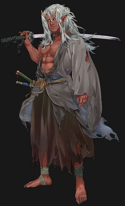 ArtStation - Oni, Victoria Yurkovets Fantasy Character Art, Rpg ...