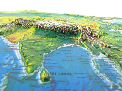 World Raised Relief 3D map – RaisedRelief.com