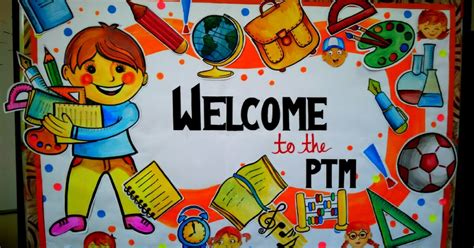 Art ,Craft ideas and bulletin boards for elementary schools: PTM bulletin board