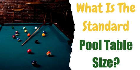 How Large Is A Full Size Pool Table | Brokeasshome.com