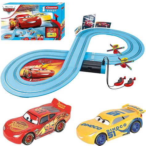 Carrera First Disney/Pixar Cars - Slot Car Race Track - Includes 2 Cars ...