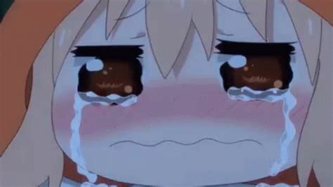 Crying Cute Anime Sad Tears | GIF | PrimoGIF