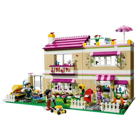 LEGO® Friends Girls Olivia's Play House w/ Three Mini Doll Figures ...