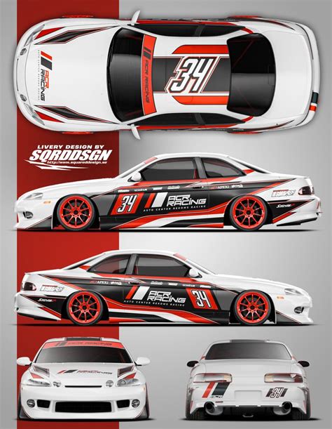 Racing/pro drift livery design for Toyota Soarer | Drift cars, Racing car design, Car wrap design