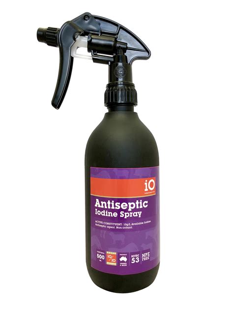 iO Antiseptic Iodine Spray | Independents Own