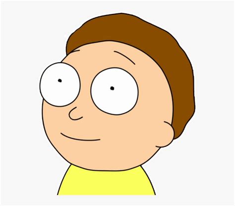 Morty Face Png - Morty Png, Transparent Png - kindpng