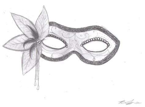 Masquerade Mask Drawing at PaintingValley.com | Explore collection of Masquerade Mask Drawing